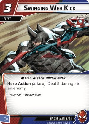 Swinging Web Kick: The Gold Standard for Attack Events